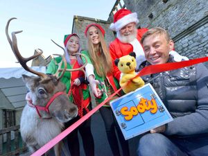 Supporting image for story: Wolverhampton panto stars Richard Cadell and Sooty open Dudley Zoo grotto - with pictures and video