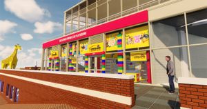 Artist impressions of how the new LEGOLAND Discovery Centre in Birmingham will look