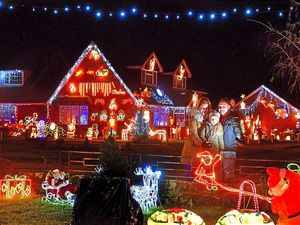 Supporting image for story: Festive Haughton lights raise more than £11,000 for charity