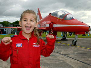 Supporting image for story: As it happened: RAF Cosford Air show returns for first time in three years
