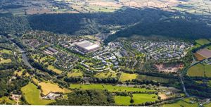Ironbridge Power Station redevelopment: A CGI image of the plans (Picture: Harworth Group Plc / Pegasus Planning Group)