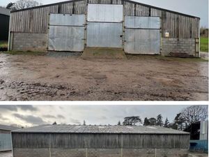 Supporting image for story: South Shropshire farm plans to turn former hop store into farm shop to sell trees, shrubs and roses