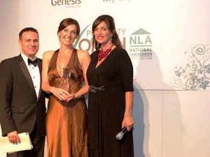 Supporting image for story: Amy Dixon wins Young Property Woman of the Year