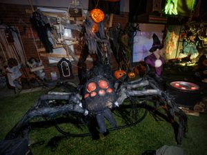 Supporting image for story: Spooky house transformation in Co Down dedicated to boy with rare cancer