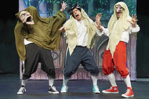 Supporting image for story: William Shakespeare's Long Lost First Play (abridged), Reduced Shakespeare Company, Birmingham REP - review and pictures