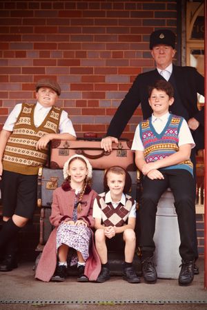 Arriving on the platform 