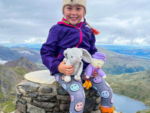 Supporting image for story: Pocket-sized pioneer conquers Wales' highest peaks before her sixth birthday