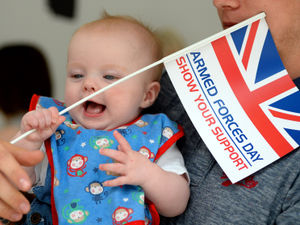 Supporting image for story: Young and old show support for Armed Forces Day in the Black Country and Staffordshire