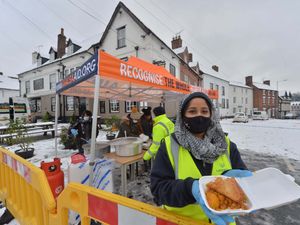 Supporting image for story: 'We receievd a call to help': Charity hands out meals to those affected by flooding