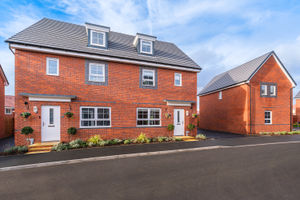 BWM - Street view of a Barratt Homes Oxford style home
