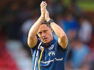 Supporting image for story: Paul Hurst is calling for cup-style display from Shrewsbury