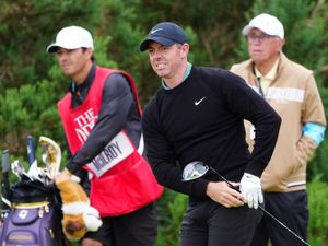 Supporting image for story: Rory McIlroy and Bryson DeChambeau at wrong end of Open leaderboard on day one