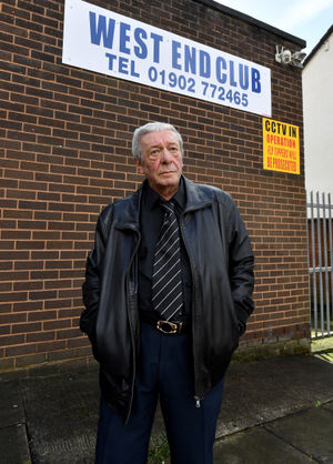 The funeral of Ken Harris, president of the West End Working Men's Club, Wolverhampton took place on Friday. Ken's best friend Doug Whild, is chairman of the club. and was emotional as he spoke of Ken's passing.