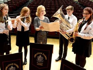 Supporting image for story: School band 'disappointed but ready to play again' after Queen Consort's Telford visit postponed