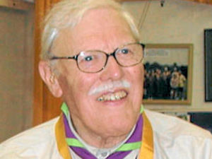 Supporting image for story: Sedgley scouts pay tribute to their inspirational leader George Cox