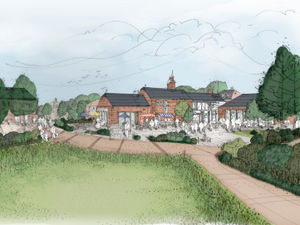 Supporting image for story: Solar panels could provide electricity for all 3,000 homes planned near M54, say developers