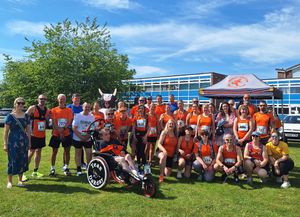 Market Drayton Running Club members took part in the popular race.
