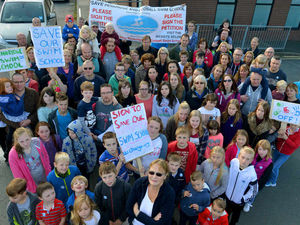 Supporting image for story: Hundreds protest at Staffordshire swim school closure