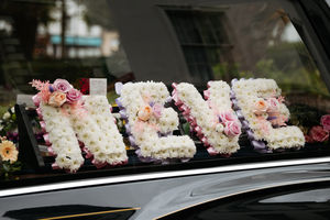 Funeral of 12 year old Neve Cotgrave Hewitt