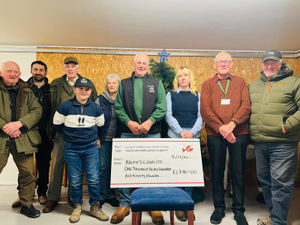 Supporting image for story: Radnorshire cider producer presents Wales Air Ambulance with £2,290 after holding several fundraising events.