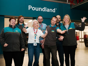 Supporting image for story: New Poundland opens in Shrewsbury's former Wilko store and reunites defunct firm's former staff
