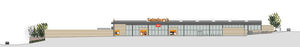 The proposed store outside Ludlow