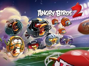 Supporting image for story: Angry Birds is getting pumped up for the Super Bowl with its own NFL-inspired mini games