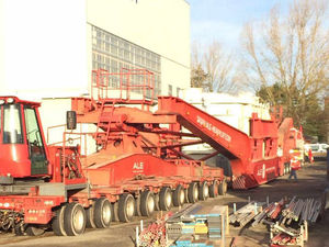 Supporting image for story: Roads brought to standstill as giant transformer begins 1,000-mile trip in Stafford