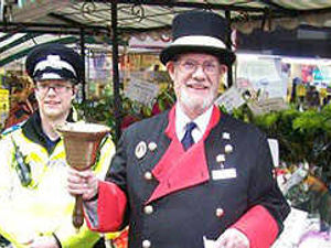 Supporting image for story: Town crier spreads the word