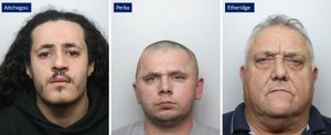 Three men have been arrested for a total of 22 years