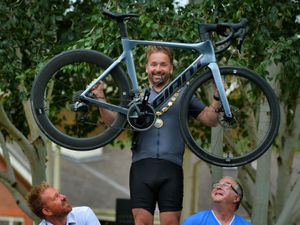 Supporting image for story: Telford mayor saddling up for epic bike ride in aid of hospice