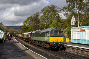 The D7628 on the NYMR. Photo: Kenny Felstead