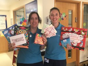 Supporting image for story: Pen makers ink up with hospital to make messages for poorly kids