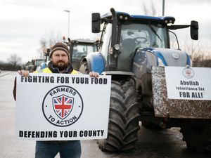 Supporting image for story: Shropshire MP renews calls to 'scrap the family farm tax' with protest outside Parliament today