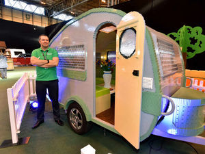 Supporting image for story: World's largest Lego camper van on show at NEC expo