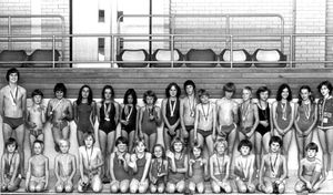 Highley Swimming Club was formed in 1974 before disbanding in 1990. This picture shows the medal winners from a gala held at Bridgnorth Leisure Centre in September, 1978. Former coach John Martin, shared teh picture, said: 'I did 15 years but it folded due to a lack of interest. We trained in the outdoor swimming pool, which is now part of the Severn Centre, in Highley, during the summer. There wasn't many teams who would train like that. We competed in galas against the likes of Wolverhampton, Bridgnorth, Worcester and Bilston.'