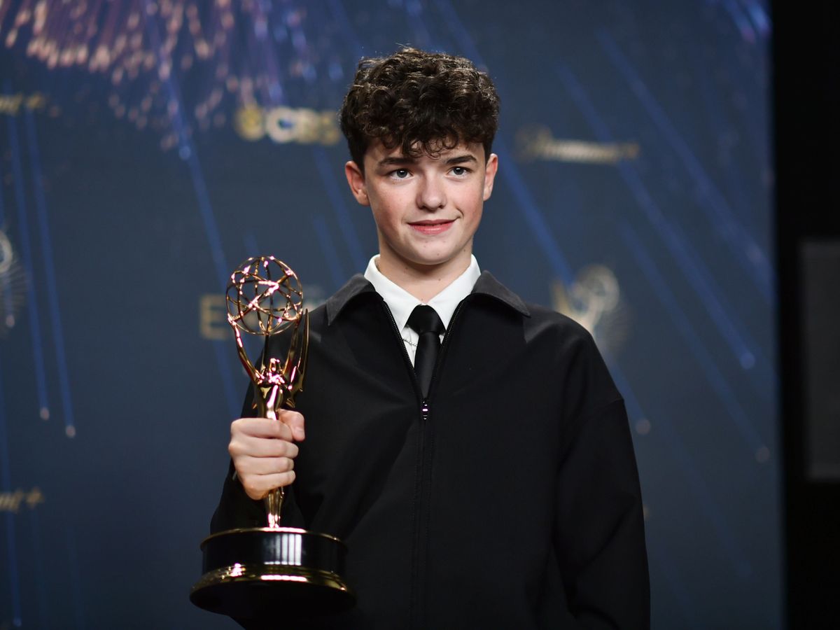 Owen Cooper becomes youngest ever male Emmy winner for breakout Adolescence role