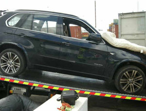 Seventeen cars were seized in total