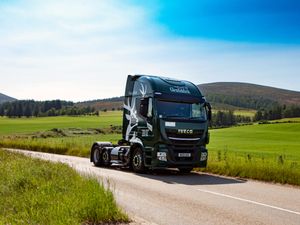 Supporting image for story: Scotch whisky lorries to run on ‘green biogas’ made from distillery leftovers
