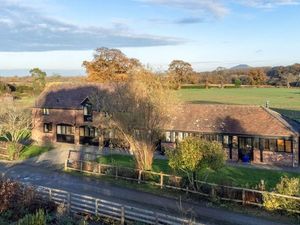 Supporting image for story: Period barn converted into stunning four-bedroom house on the market near Shrewsbury