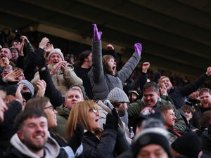 Supporting image for story: 'Finally': 20 of the best fan and celebration pictures as Wolves win for first time this season