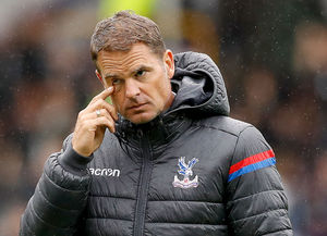 Frank de Boer was sacked after just four games in charge of Crystal Palace.