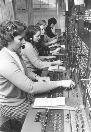 Connecting people at a Midlands exchange in 1968