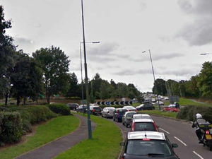 Supporting image for story: Police appeal over Shrewsbury roundabout smash