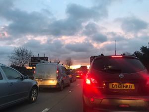 Supporting image for story: M54 delays after rush-hour crashes in both directions
