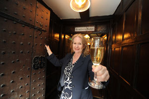 Crest Hotels group sales manager Sarah Tunnadine welcomed guests back to the Feathers this year