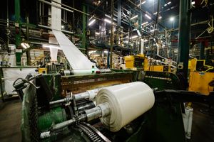 Inside the factory  