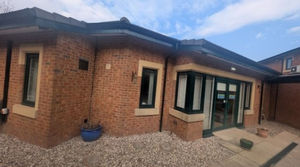 The part of the hospice to be modernised.