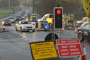 Works delays – frustration for drivers as traffic queues along Merridale Road in Wolverhampton