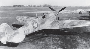 Spitfire Vb BM635 was among the batch of new aircraft delivered to RAF High Ercall on June 21, 1942, for use by the 31st FG upon the group's arrival in the UK. Flown by future ace Second Lieutenant Dale Shafer, among numerous other pilots, during the summer, it was slightly damaged by him in a flying accident on July 20